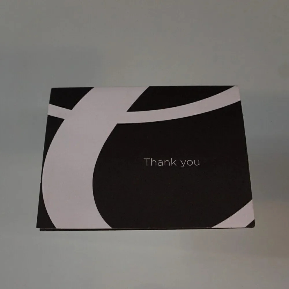 Saks Fifth Avenue Gift Wrap Lot Paper Bag Thank You Card Holiday Ribbon